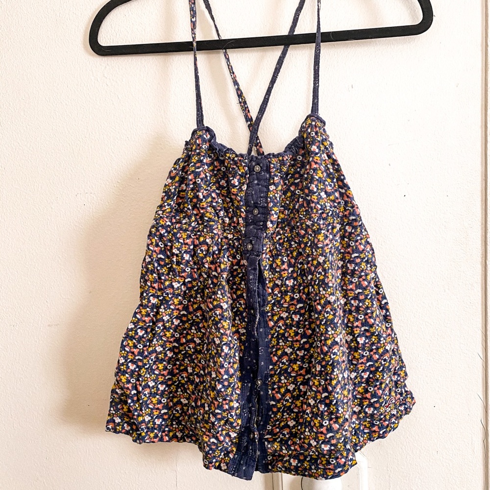 flowy floral babydoll top • summer vibes
